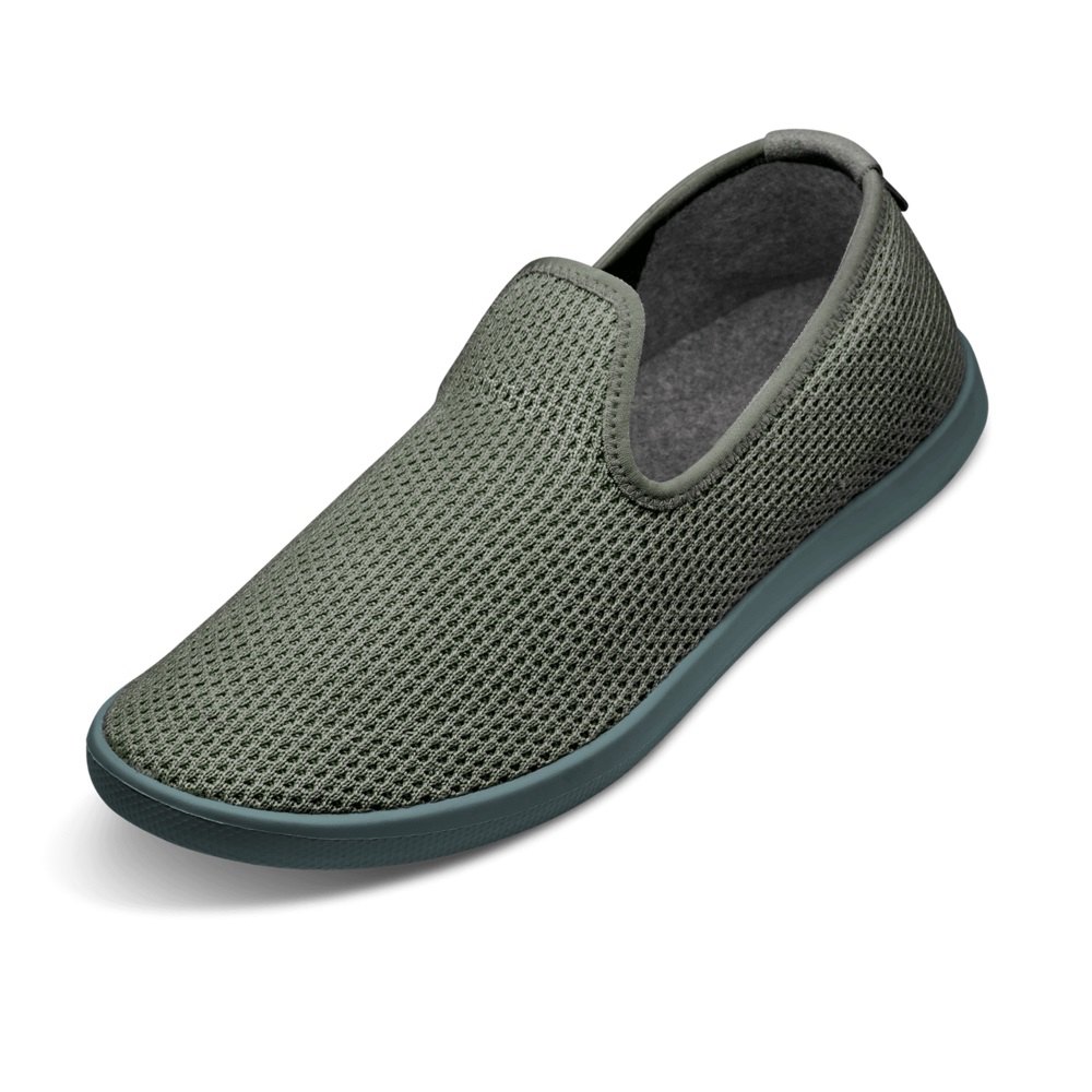 Allbirds Women's Tree Loungers - Slip-Ons Olive - LJR721953